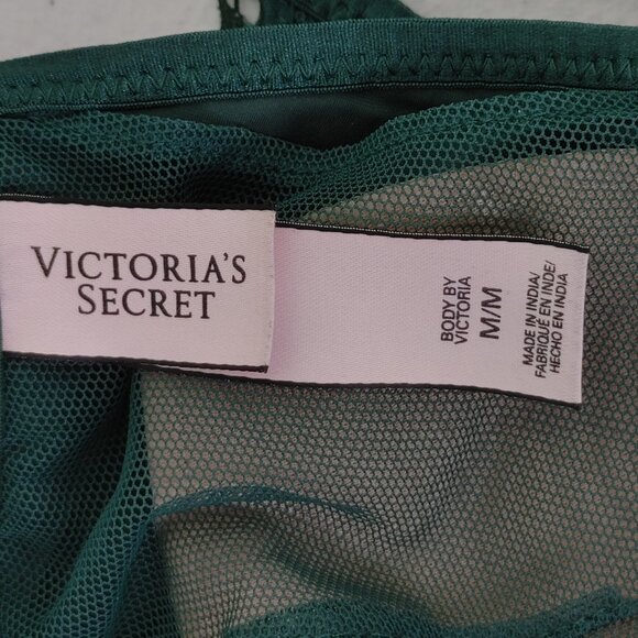 Victoria's Secret Front-Close Bralette in Emerald Green Size M - Picture 8 of 11